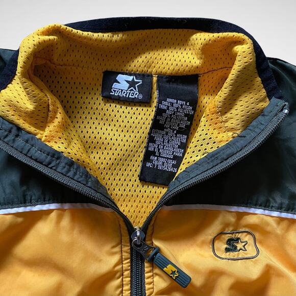 Starter Color block Windbreaker Jacket Kids Sz 4 - Picture 6 of 10